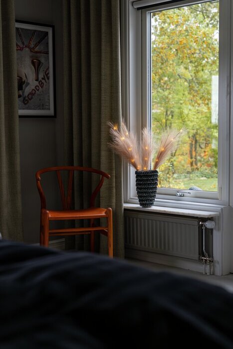 Vasskvistar LED Beige Konstsmide